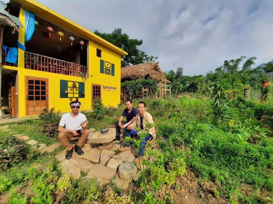 thiết kế cảnh quan farmstay